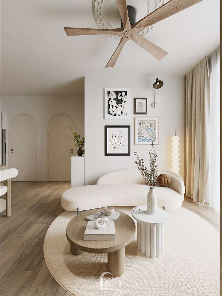 Thiết Kế Nội Thất Chung Cư Pavilion Ocean Park – Phong Cách Korea Chic